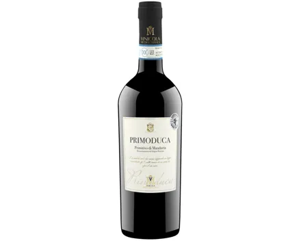 Primitivo di Manduria DOP Primoduca Vinicola Mediterranea (2022) – Rotwein, Italien