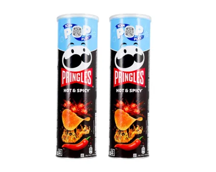 Pringles Hot & Spicy 2x185g