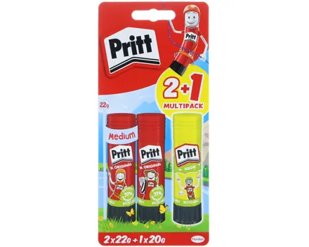 Pritt Klebestift 2x22g & 1x20g