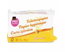 Prix Garantie feuchtes Toilettenpapier 2x70 Stück