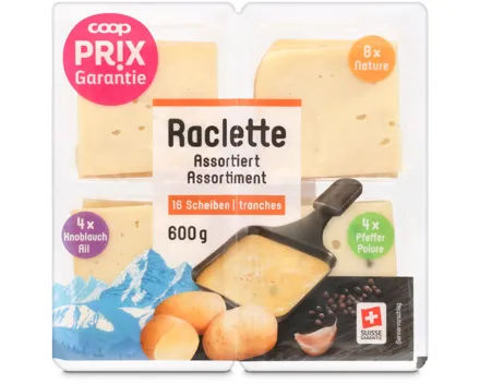 Prix Garantie Raclette assortiert