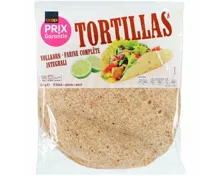 Prix Garantie Vollkorn Tortillas