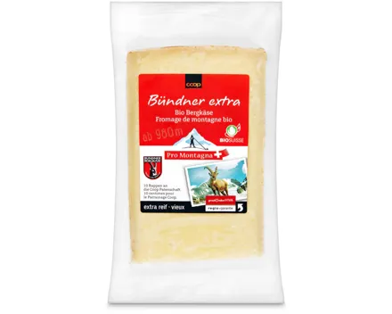 Pro Montagna Bio Bündner Bergkäse extra ca. 300g