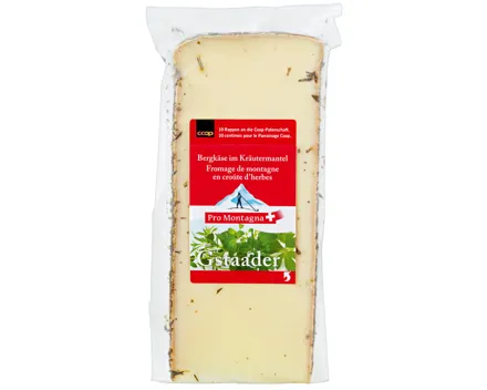 Pro Montagna Gstaader Bergkräuterkäse ca. 300g