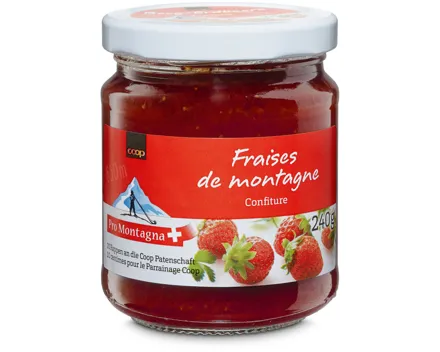 Pro Montagna Konfitüre Erdbeer