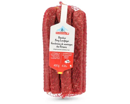Pro Montagna Landjäger luftgetrocknet 4x100g