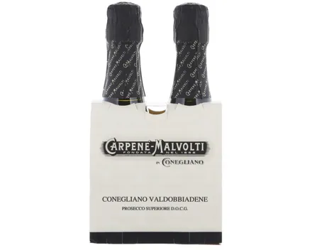Prosecco di Valdobbiadene Conegliano Docg Superiore Carpené Malvolti, extra dry – Schaumwein, Italien