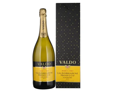 Prosecco di Valdobbiadene Docg extra dry Valdo – Schaumwein, Italien