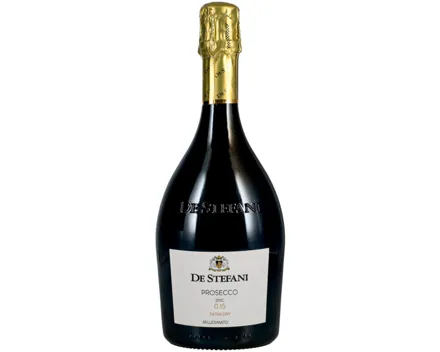Prosecco DOC 0.15 Millesimato Extra Dry De Stefani (2023) – Schaumwein, Italien (0.75l)