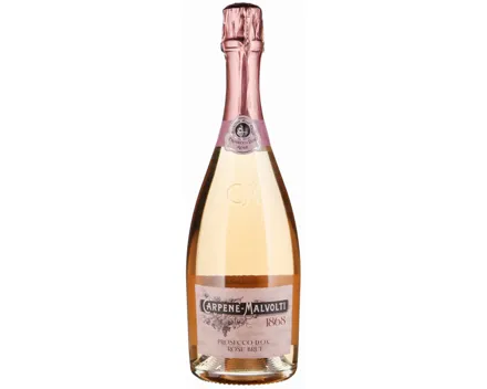 Prosecco DOC Rosé Millesimato Brut Carpenè Malvolti (2024) – Schaumwein, Italien (0.75l)