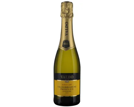 Prosecco Superiore di Valdobbiadene Docg Marca Oro Valdo, extra dry – Schaumwein, Italien