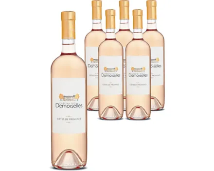 Provence Rosé Cinsault Château des Demoiselles 6x 75cl (2024) – Roséwein, Frankreich (0.75l)