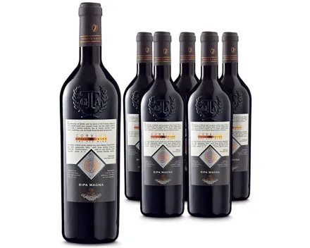 Provincia di Verona IGT Corvina Ripa Magna 6x 75cl (2021) – Rotwein, Italien (0.75l)