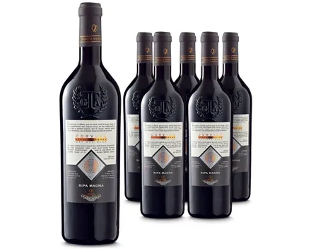 Provincia di Verona IGT Corvina Ripa Magna 6x 75cl (2023) – Rotwein, Italien (0.75l)