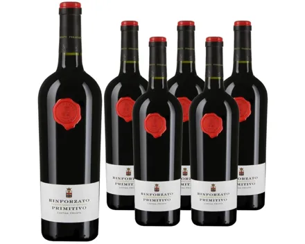 Puglia IGT Primitivo Rinforzato Giordano 6x 75cl (2022) – Rotwein, Italien (0.75l)