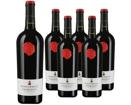 Puglia IGT Primitivo Rinforzato Giordano 6x 75cl (2023) – Rotwein, Italien (0.75l)