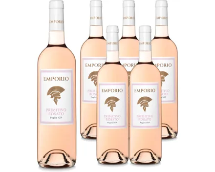 Puglia IGT Rosato Emporio 6x 75cl (2025) – Roséwein, Italien (0.75l)