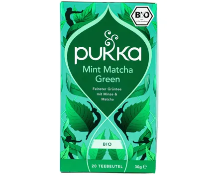 Pukka Bio Mint Matcha Green 20 Portionen