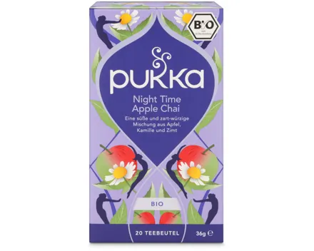 Pukka Bio Night Time Apple Chai 20 Beutel