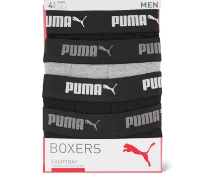 Puma Boxershorts, 4er-Pack