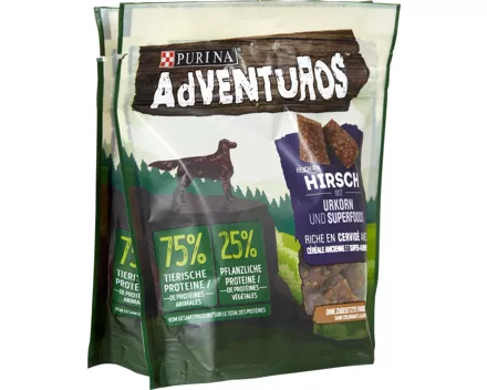 Purina Adventuros Hundesnack Hirsch