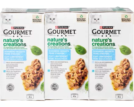 Purina Gourmet Nature's Creations Katzenfutter