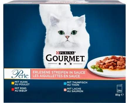 Purina Gourmet Perle Erlesene Streifen in Sauce