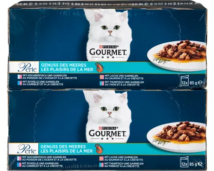 Purina Gourmet Perle Katzenfutter Genuss des Meeres