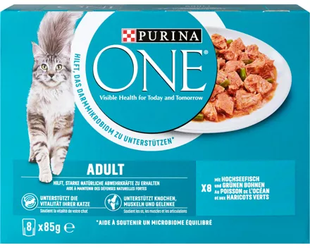 Purina ONE Adult Katzennassfutter Hochseefisch