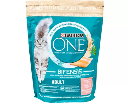 Purina One Adult Katzentrockenfutter Lachs & Vollkorn