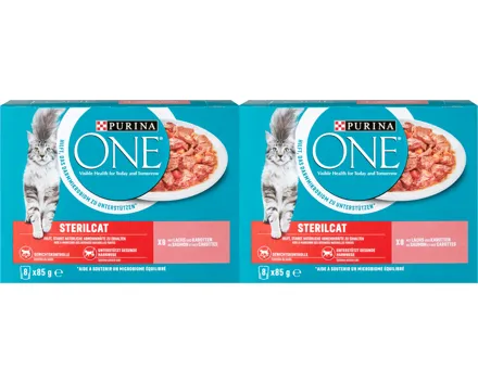 Purina ONE Katzennassfutter Sterilcat