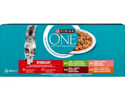 Purina ONE Katzennassfutter Sterilcat