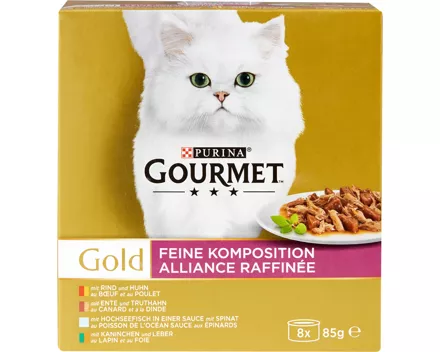 Puroina Gourmet Gold Katzenfutter Feine Komposition