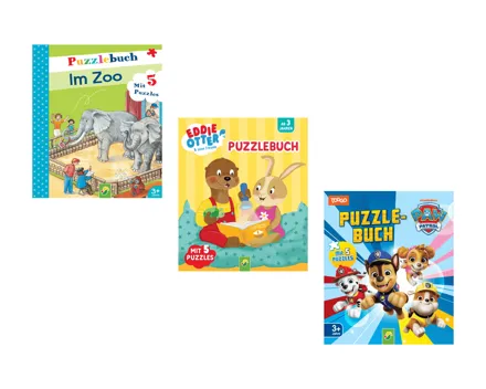 Puzzlebuch (Aktion nur in der Deutschschweiz gültig)