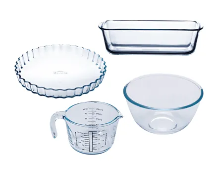 PYREX DAILY Backformen/Messbecher 1 l/Rührschüssel 2 l