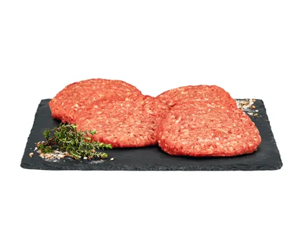 QUALITÉ SUISSE Black Angus Burger & Sauce