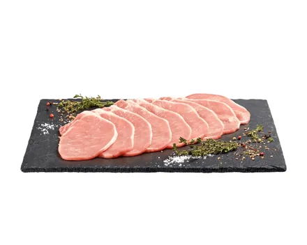 QUALITÉ SUISSE Schweinsnierstück Plätzli