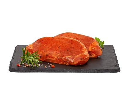 QUALITÉ SUISSE Schweinssteak Nierstück Barbecue