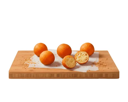 Quarkbällchen mit Vanillefüllung