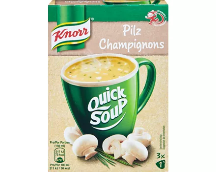 Quick Soup Pilz Knorr