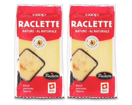Raclette Block ca. 2x800g 1.6kg