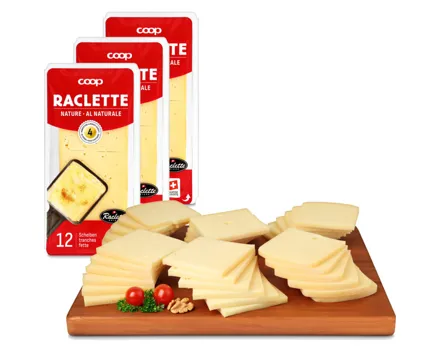 Raclettekäse Scheiben Nature 3x 440g