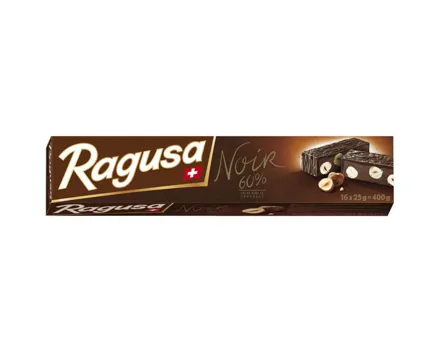 Ragusa noir 60% Cacao 16x25g ( 400g )
