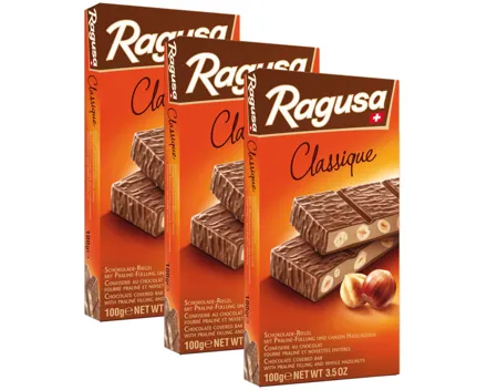 Ragusa Tafel Classique 3x100g