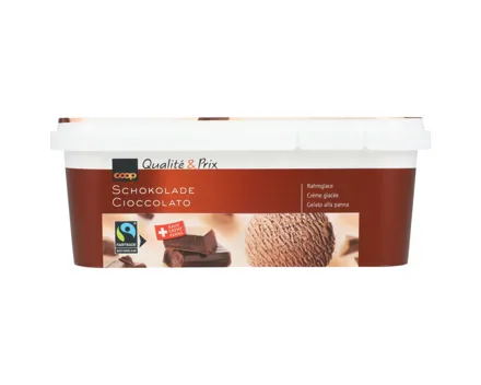 Rahmglace Schokolade