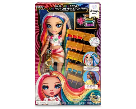 Rainbow High Hair Chalk & Style-Amaya
