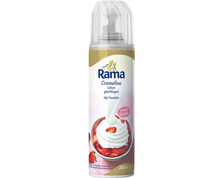 Rama Cremefine schon geschlagen