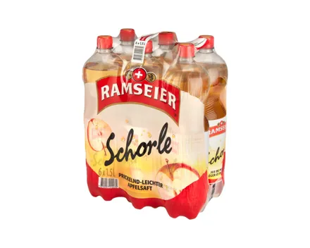 Ramseier Apfelschorle (Aktion nur in der Deutsch- und Westschweiz gültig)