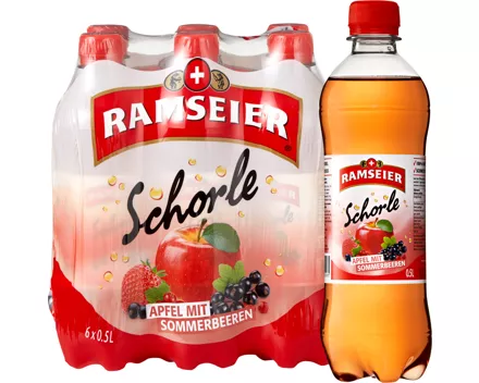 Ramseier Apfelschorle mit Sommerbeeren