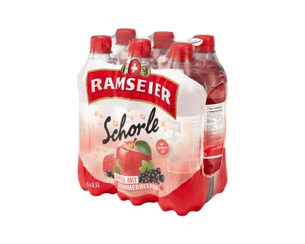 Ramseier Apfelschorle Sommerbeeren (Aktion nur in der Deutsch- und Westschweiz gültig)